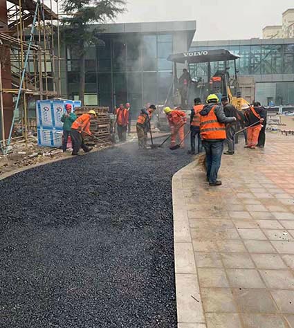 企業單位瀝青路面翻新維修